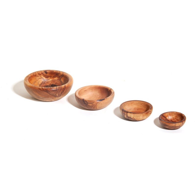 Nardelli Olive Wood Nesting Bowls (Set of 4)