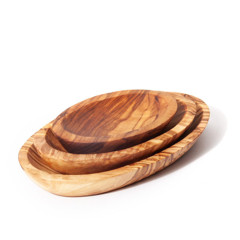 Nardelli Olive Wood Oval Small Dishes