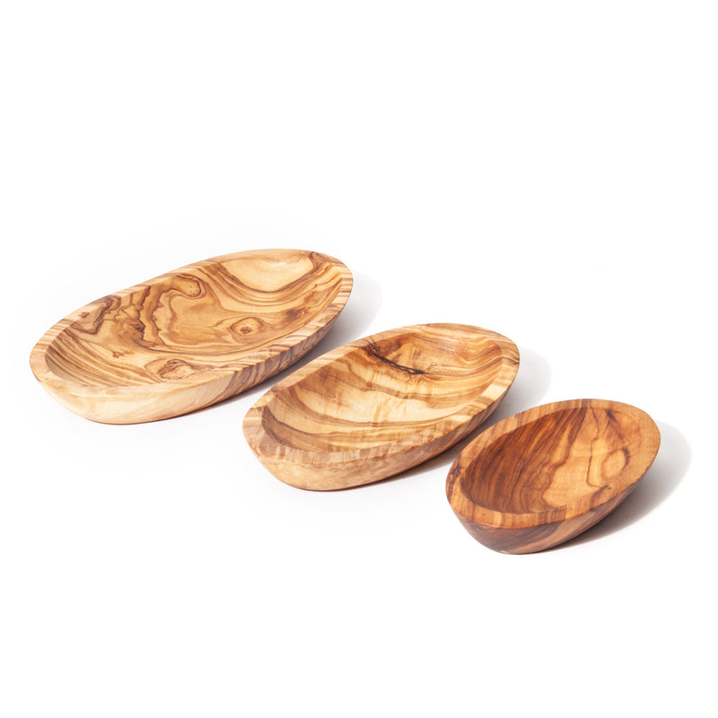 Nardelli Olive Wood Oval Small Dishes