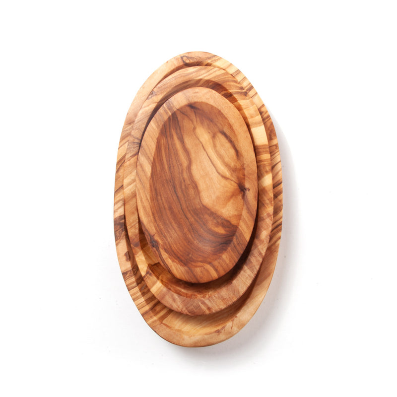 Nardelli Olive Wood Oval Small Dishes
