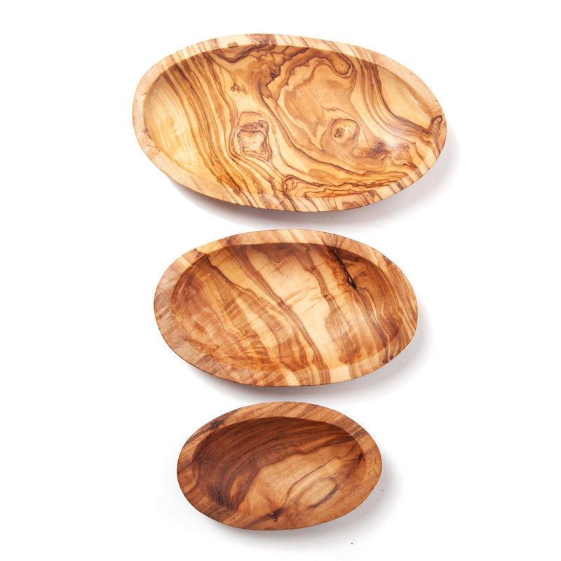Nardelli Olive Wood Oval Small Dishes