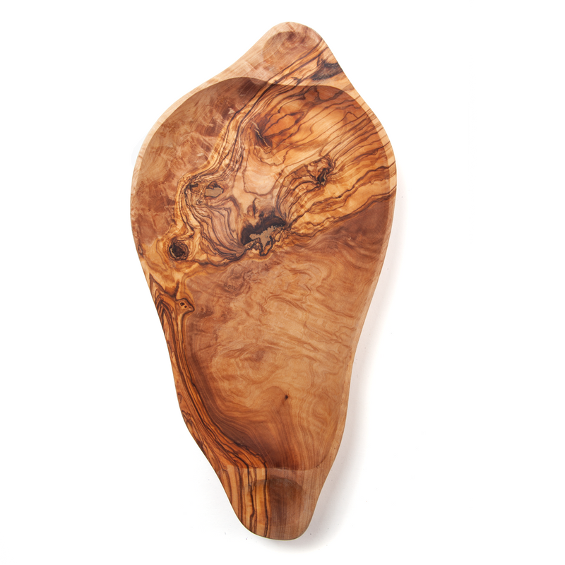 Nardelli Olive Wood Oval Deep Dish 14"
