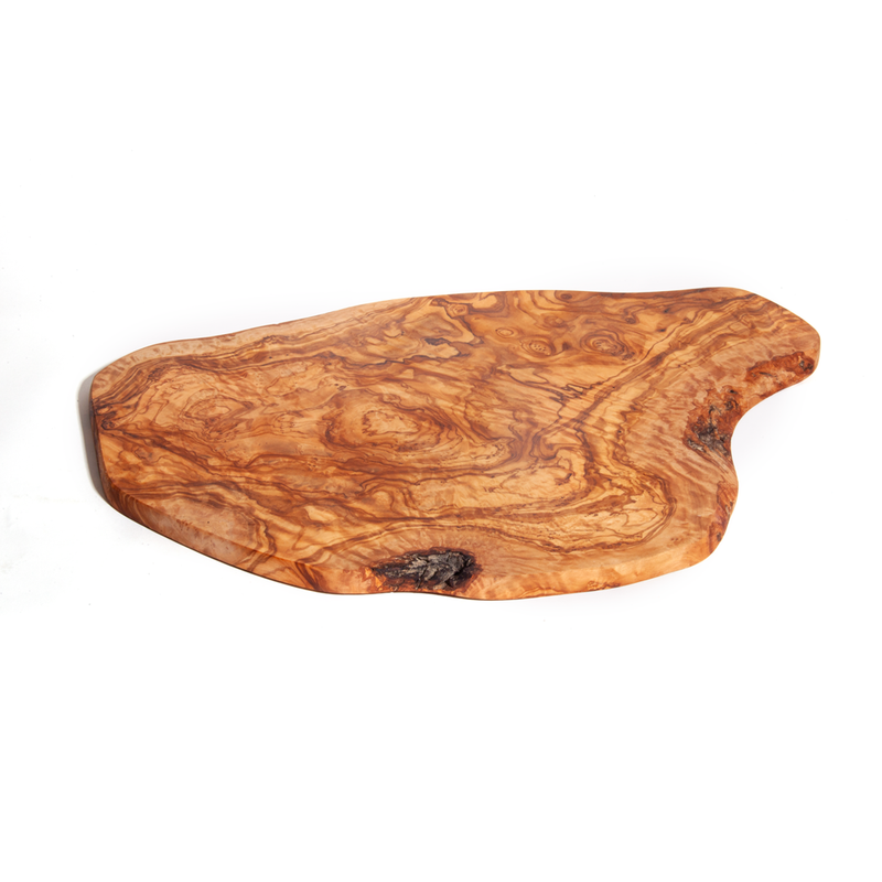 Large rounded Rustic Olive Wood Cutting/Serving Boards